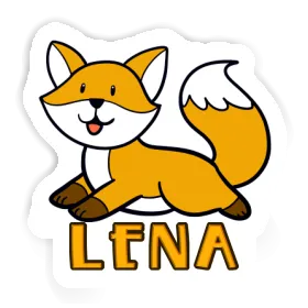 Renard Autocollant Lena Image