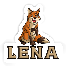 Lena Sticker Fox Image