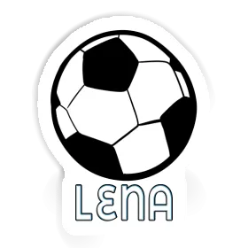 Lena Autocollant Ballon de foot Image