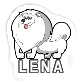 Sticker Lena German Spitz Image