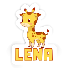 Aufkleber Lena Giraffe Image