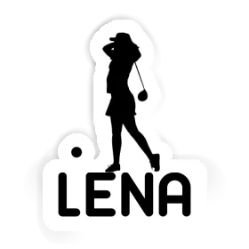 Sticker Golferin Lena Image