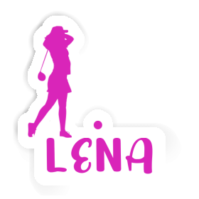 Sticker Golferin Lena Image