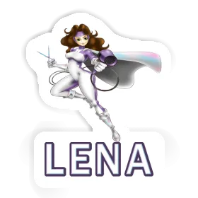 Lena Sticker Hairdresser Image