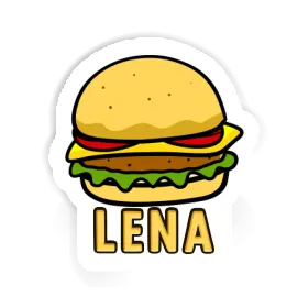 Aufkleber Lena Hamburger Image