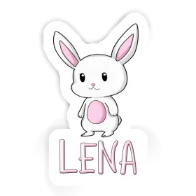 Lapin Autocollant Lena Image