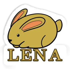 Autocollant Lena Lapin Image