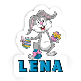 Lena Autocollant Lapin de Pâques Image