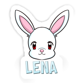 Lena Aufkleber Hase Image