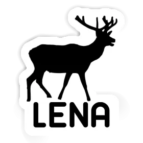 Lena Sticker Hirsch Image