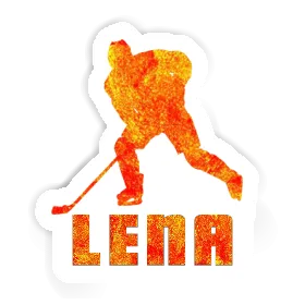 Joueur de hockey Autocollant Lena Image