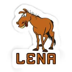 Horse Sticker Lena Image