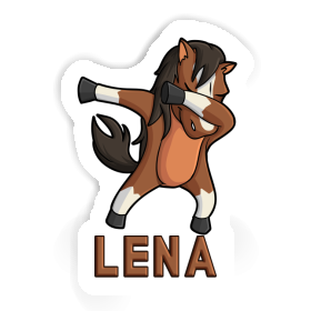 Dabbing Horse Sticker Lena Image