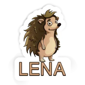 Lena Sticker Hedgehog Image