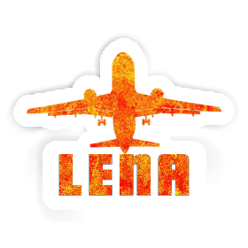 Sticker Jumbo-Jet Lena Image