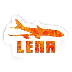 Autocollant Lena Jumbo-Jet Image