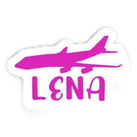 Lena Sticker Jumbo-Jet Image