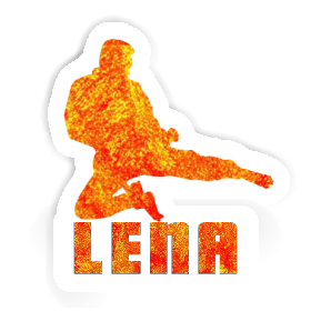 Aufkleber Karateka Lena Image