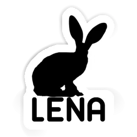 Lapin Autocollant Lena Image