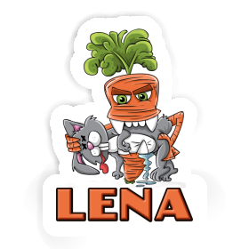 Sticker Lena Monster Carrot Image