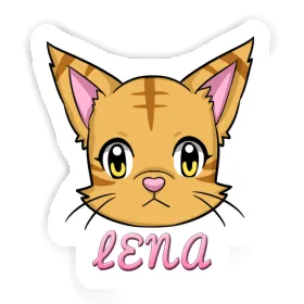 Sticker Cat Lena Image