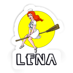 Lena Autocollant Infirmière Image