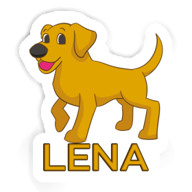 Dog Sticker Lena Image