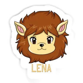 Lena Sticker Lion Image