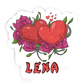 Autocollant Symbole d'amour Lena Image