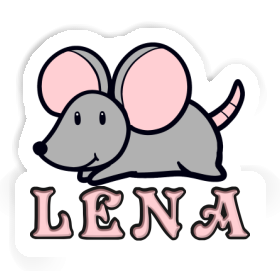 Lena Autocollant Souris Image