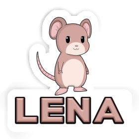 Mouse Sticker Lena Image