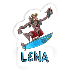 Wellenreiter Sticker Lena Image