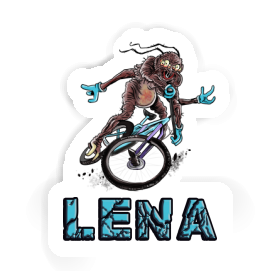 Aufkleber Lena Biker Image