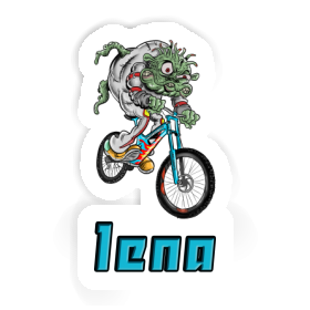 Sticker Lena Downhill-Biker Image