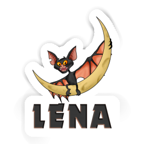 Lena Sticker Fledermaus Image