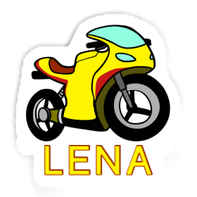 Motorcycle Sticker Lena Image