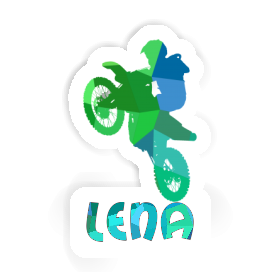 Sticker Motocross-Fahrer Lena Image