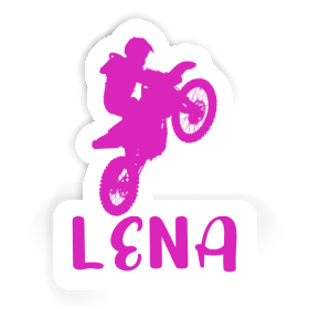 Motocross-Fahrer Sticker Lena Image