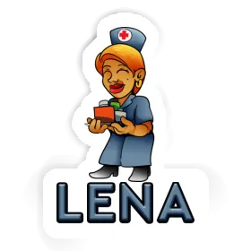 Sticker Lena Krankenschwester Image