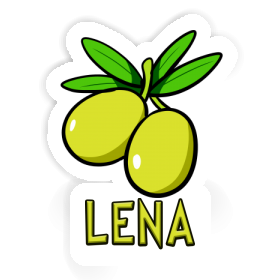 Olive Autocollant Lena Image