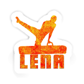 Autocollant Gymnaste Lena Image