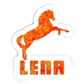 Sticker Lena Horse Image