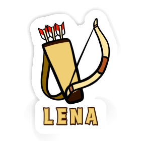 Sticker Lena Arrow Bow Image