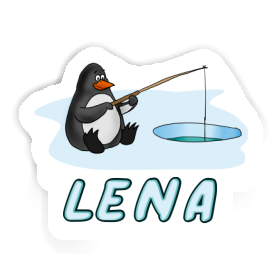 Lena Sticker Fishing Penguin Image