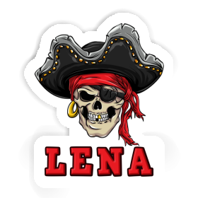 Autocollant Lena Crâne de pirate Image