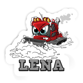 Sticker Snow groomer Lena Image