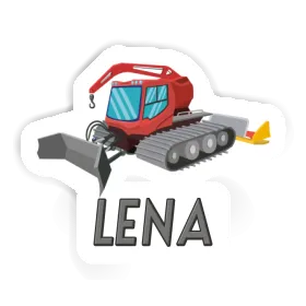 Lena Sticker Snow Groomer Image