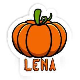 Pumpkin Sticker Lena Image