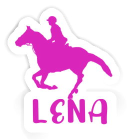 Sticker Lena Horse Rider Image