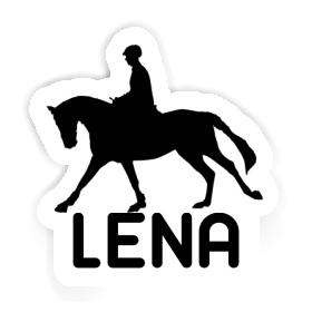 Lena Autocollant Cavalière Image